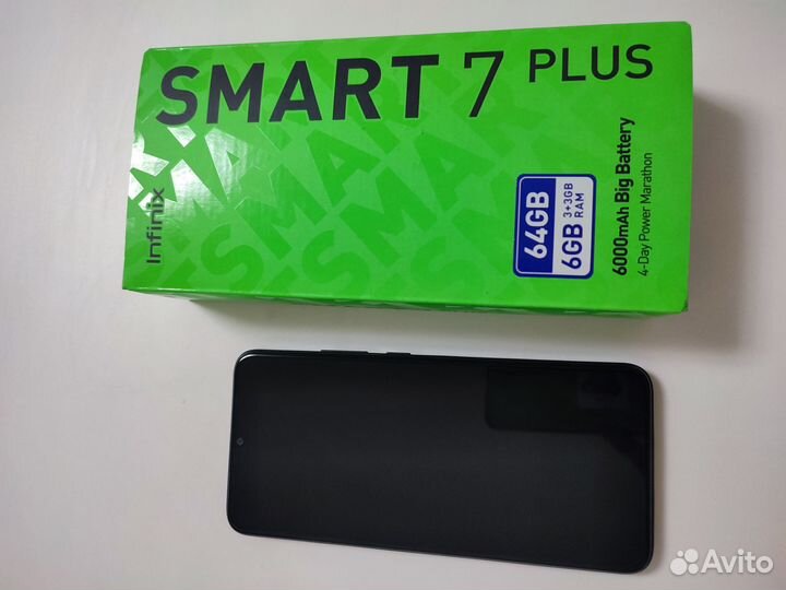 Infinix Smart 7 Plus, 3/64 ГБ