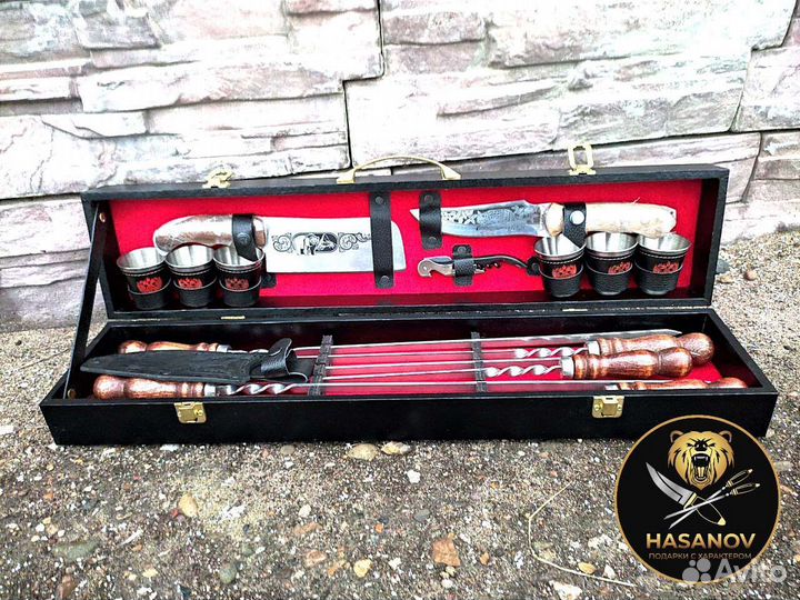 Подарочный шашлычный набор