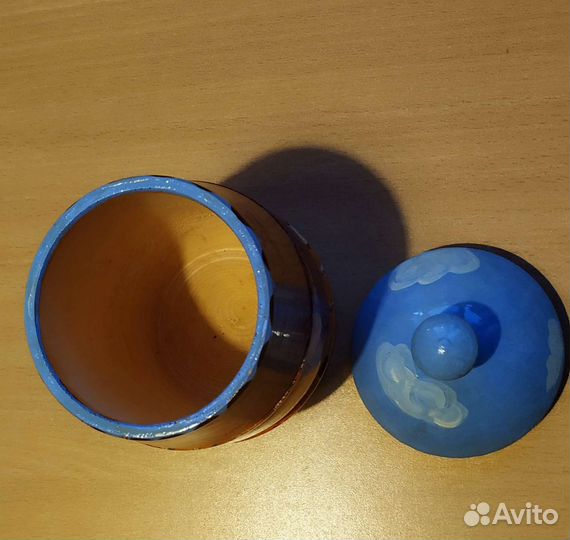 Банка деревянная для хранения 