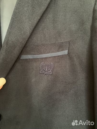 Пиджак школьный синий