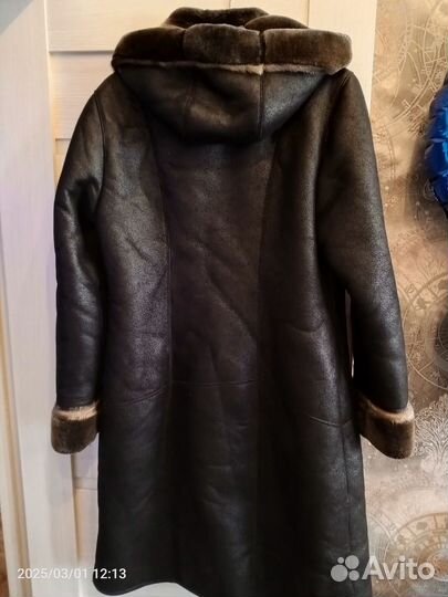 Дубленка женская зимняя 48-50