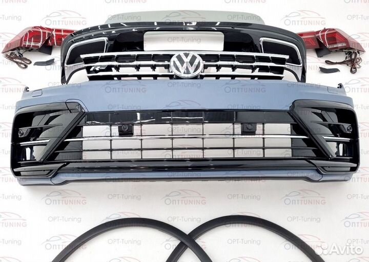 Обвес R-line на Volkswagen Tiguan 2