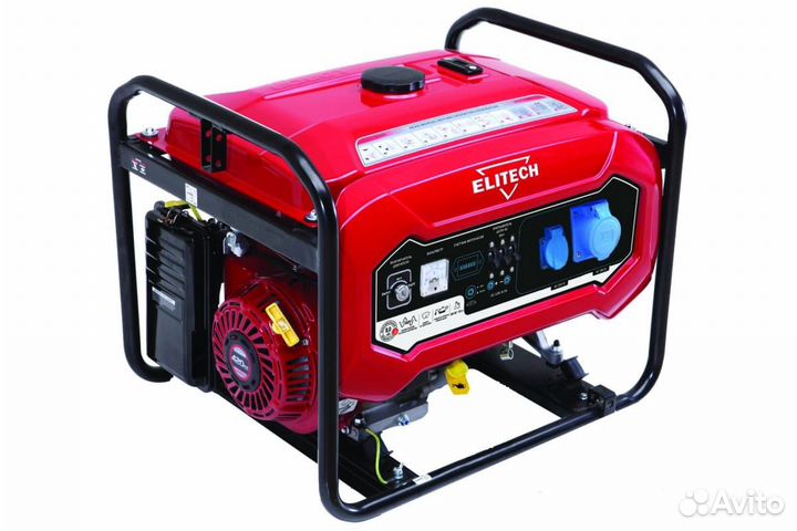 Бензогенератор Elitech бэс 10000 етам