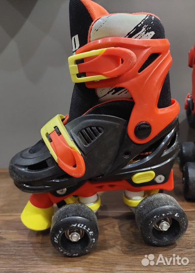 Ролики квады (раздвижные) детские, 27-30