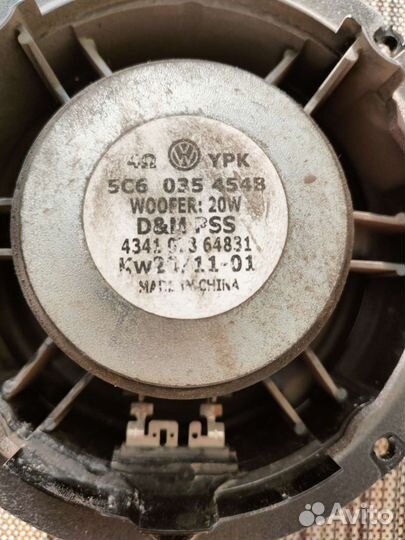 Динамик задний Volkswagen Jetta 6