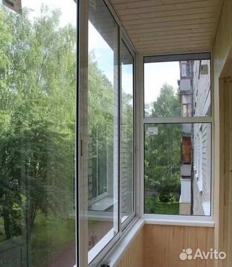 Остекление балконов и лоджий. Рассрочка без банка