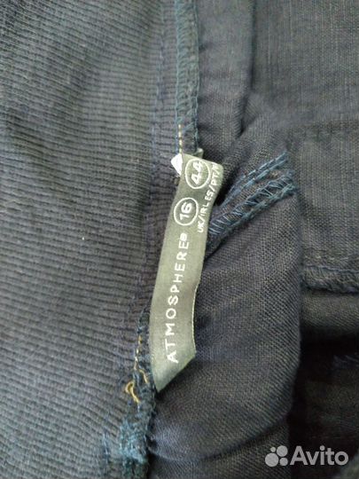 Льняные брюки 54 размера