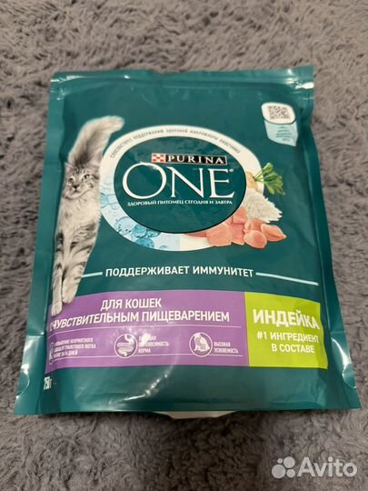 Сухой корм для кошек purina one 750гр