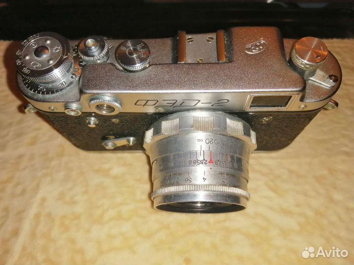 Плёночный фотоаппарат Фэд-2 1956 г.в