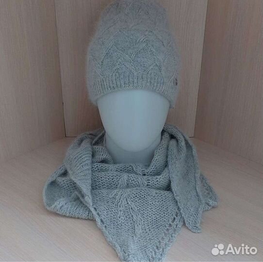 Комплект:шапка +косынка