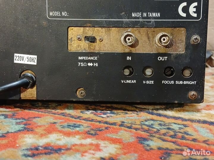 Монитор для видеонаблюдения, fine VM-1009