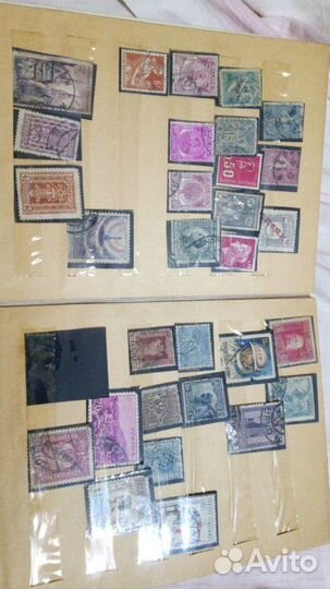 Коллекция марок российская империя СССР иностранны