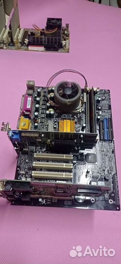 Ретро материнские платы и комплектующие