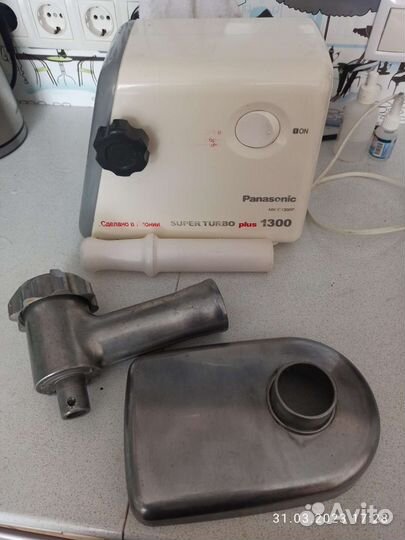 Мясорубка Panasonic, Япония, требует ремонта