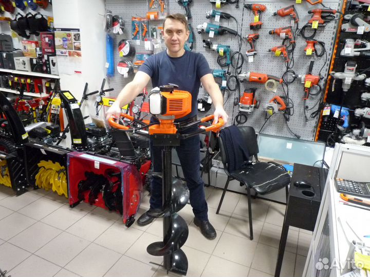 Мотобур Карвер AG 62/000 - 3л/с