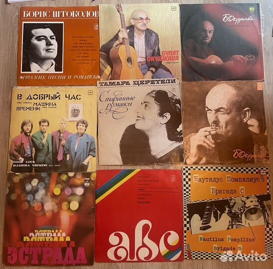 Пластинки Мелодия СССР