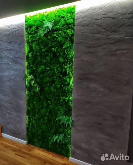Панно из стабилизированного мха