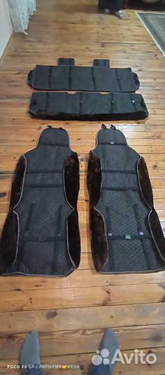 #Автонакидки#мутон #универсальные#полный#комплект