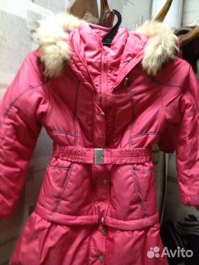 Пальто для девочки 152