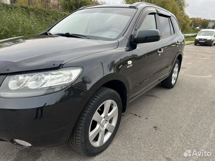 Hyundai Santa Fe 2.2 AT, 2008, 250 000 км