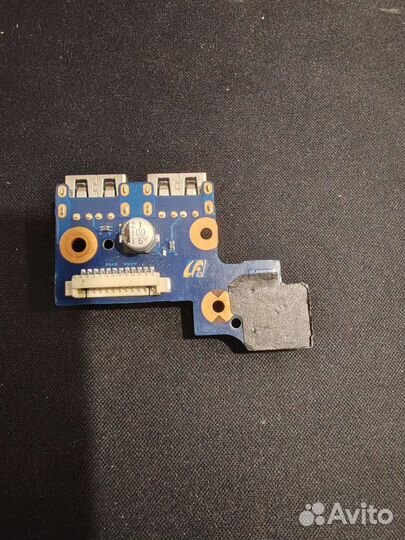 Доп плата с разъемами USB Samsung NP300E5A