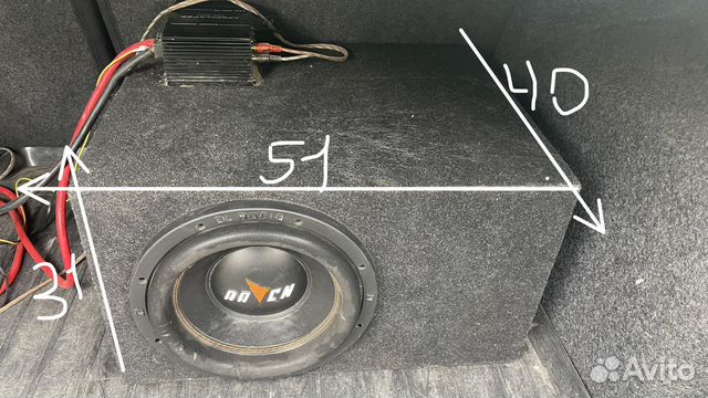 Сабвуфер dl audio 10