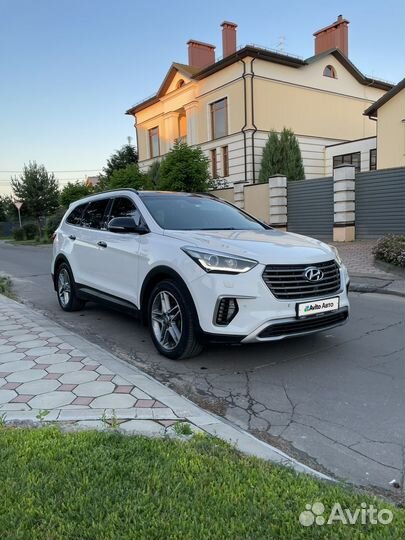 Hyundai Grand Santa Fe 2.2 AT, 2017, 151 000 км