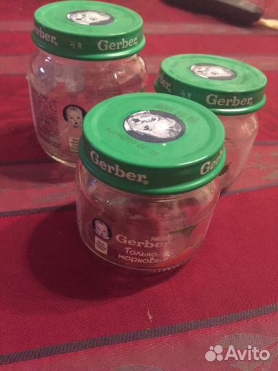 Баночки из под детского питания