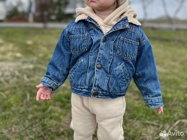 Куртка джинсовая утепленная gap