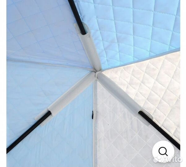 Палатка куб 2 м х 2 м трехслойная зимняя