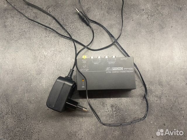 Фонокорректор behringer microphono pp400