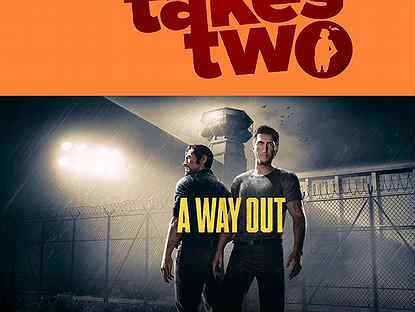 It takes two + A way out PS4 Пс4 Турция