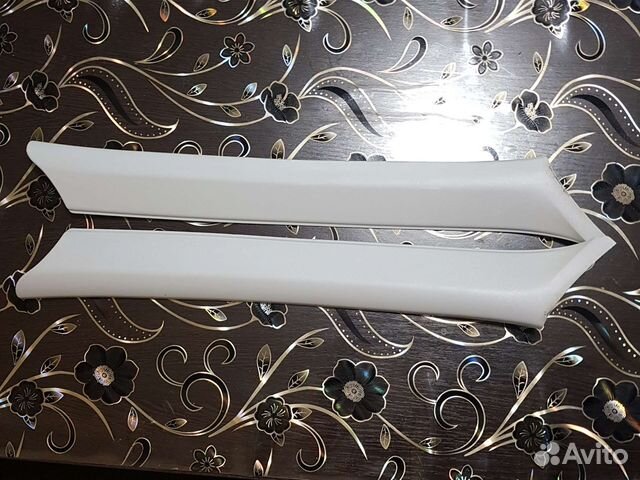 Облицовка стоек лобового стекла priora