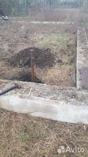 Забивка труб под воду