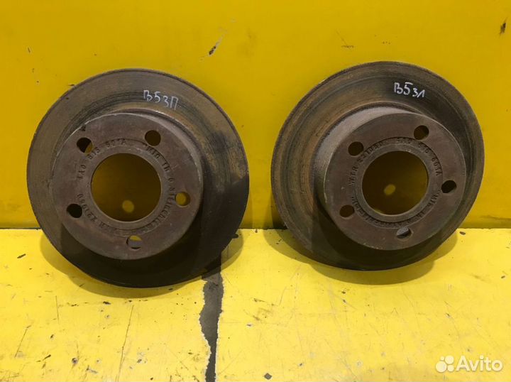 Диск тормозной задний Volkswagen Passat 2000-2005