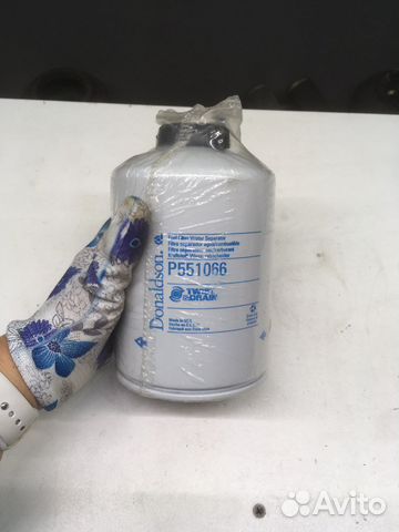 Фильтр топливный со сливом сепаратор D107 H173 1-1