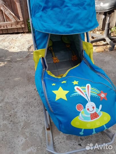 Продам детские санки-коляска