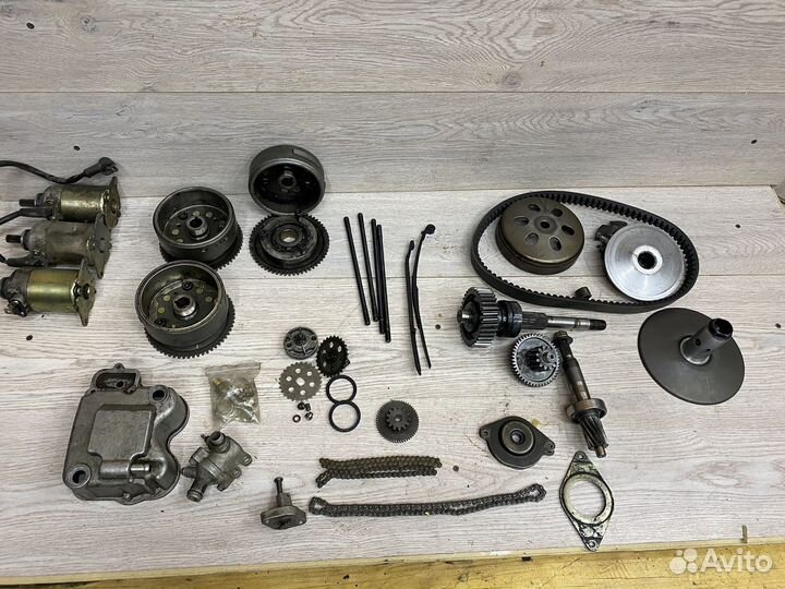 Запчасти на stel outlander 150