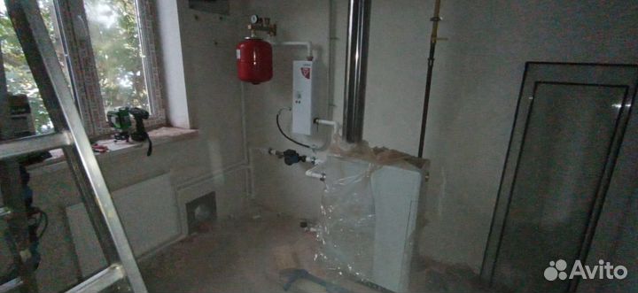 Монтаж отопление водоснабжение