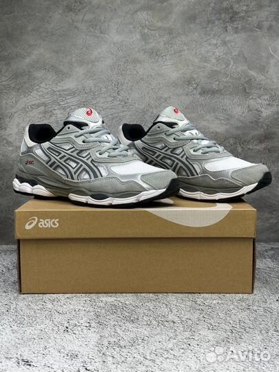 Кроссовки Asics Gel NYC White Steel Grey