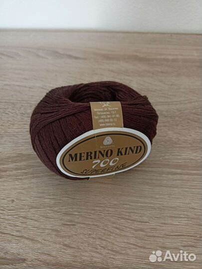 Пряжа шерсть меринос