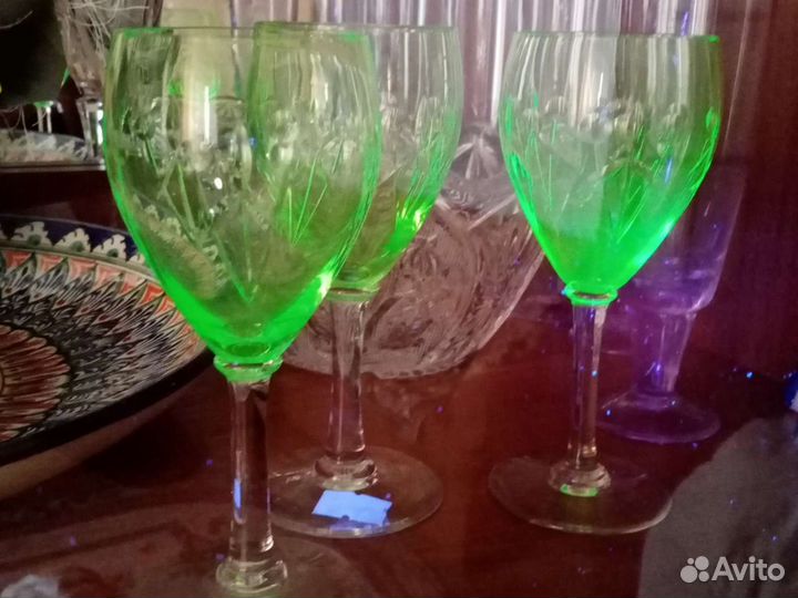 Фужеры советские по 3 шт