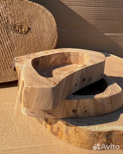 Подсвечник из дерева. Заготовки для свечей
