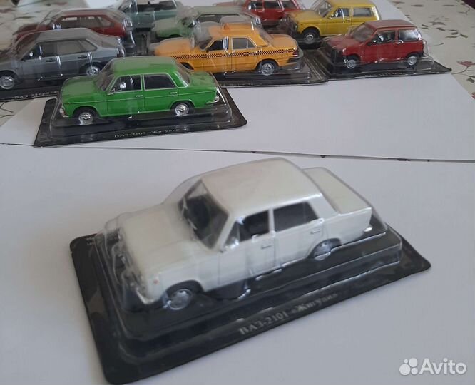 Модели автомобилей СССР масштаб 1:43