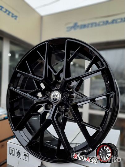 Диски HRE FF10 r20 5x114.3 чёрный глянец