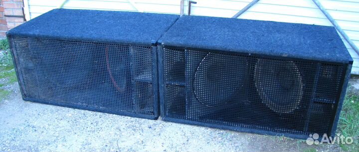 Сабвуферы PBF 2000-8000W 2ш Pro-218 Нч Колонки SUB