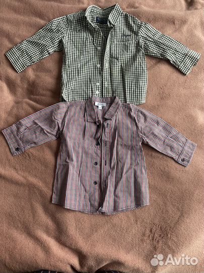 Рубашки детские 74р