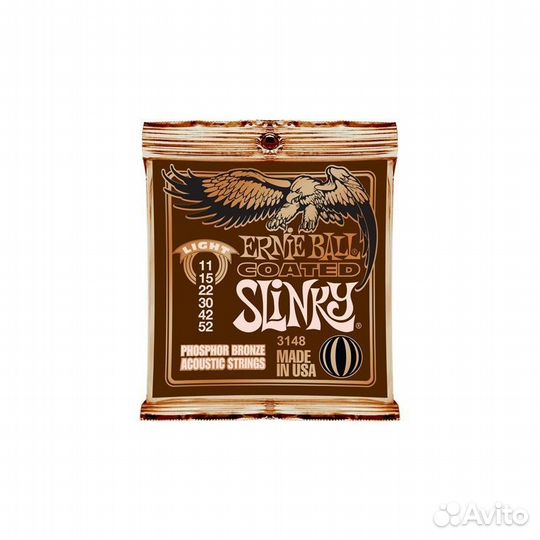 Струны одиночные ErnieBall для акустической гитары