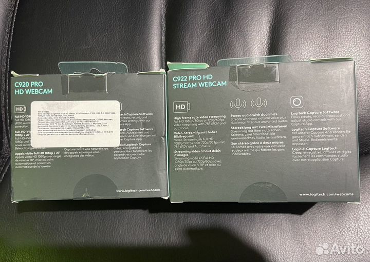 Веб-камера Logitech c920 c920s c920e c922 c925e