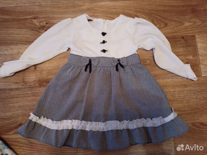 Платья для девочки пакетом 74-80